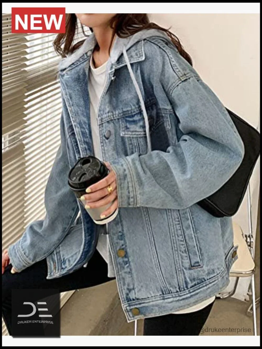 N/A oversized hooded